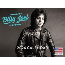 Billy Joel 2026 Wall Calendar