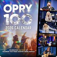 Grand Ole Opry 2026 Wall Calendar