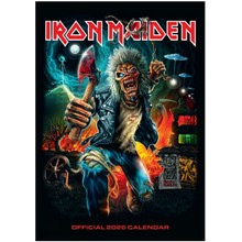 Iron Maiden 2026 Wall Calendar