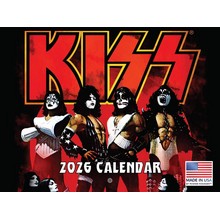 Kiss 2026 Wall Calendar