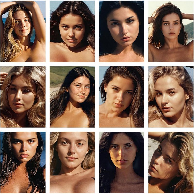 2026 Nude Calendar Beach Edition