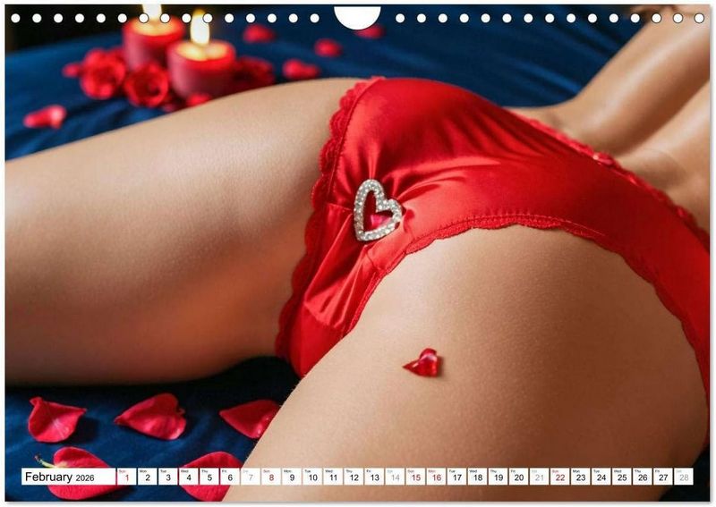 Panty Time 2026 Calendar