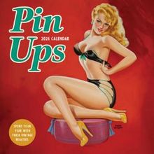 Pin-Ups 2026 Wall Calendar