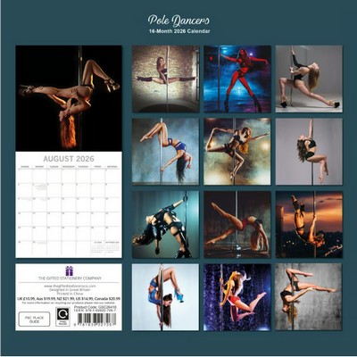 Pole Dancers 2026 Calendar
