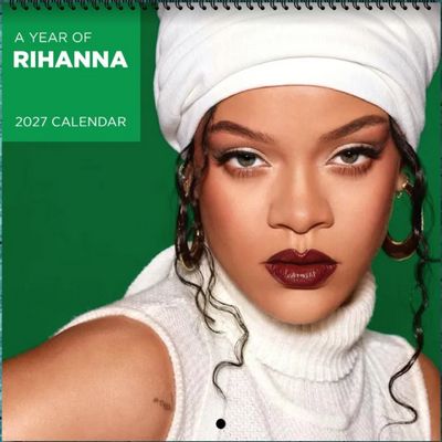 Rihanna 2027 Wall Calendar