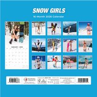 Snow Girls 2026 Calendar