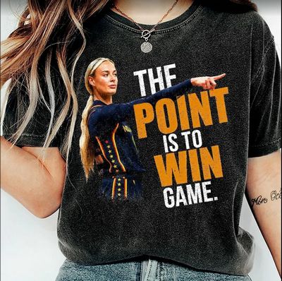 Sophie Cunningham No 8 The Point Is To Win Game Indiana Women Basketball Shirt