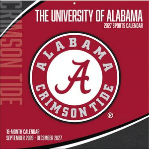 2027 Alabama Crimson Tide Calendars
