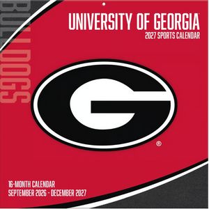 2027 Georgia Bulldogs Calendars