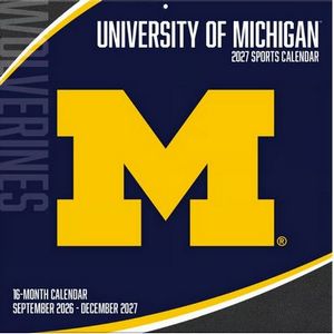2027 Michigan Wolverines Calendars