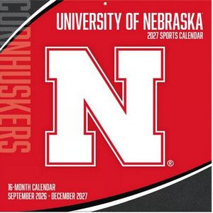 2027 Nebraska Cornhuskers Calendars