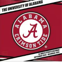 Alabama Crimson Tide 2026 Wall Calendar