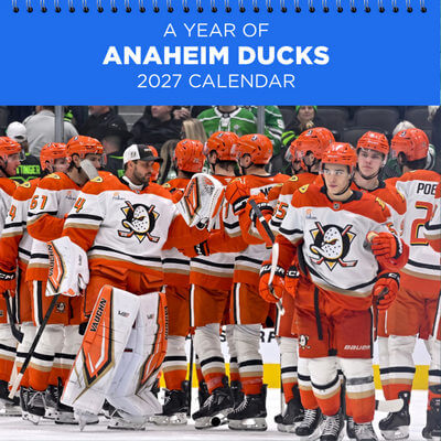 Anaheim Ducks 2027 Wall Calendar