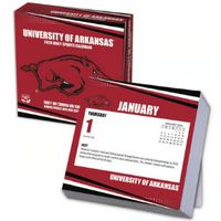 Arkansas Razorbacks 2026 Desk Calendar