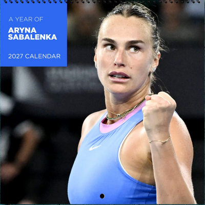 Aryna Sabalenka 2027 Wall Calendar