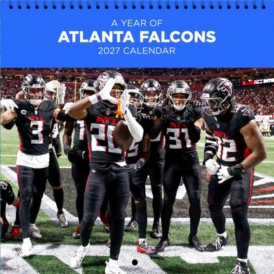 NFL Atlanta Falcons 2027 Wall Calendar