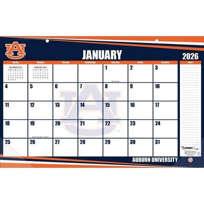 Auburn Tigers 2026 Desk Pad