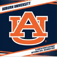 Auburn Tigers 2026 Wall Calendar