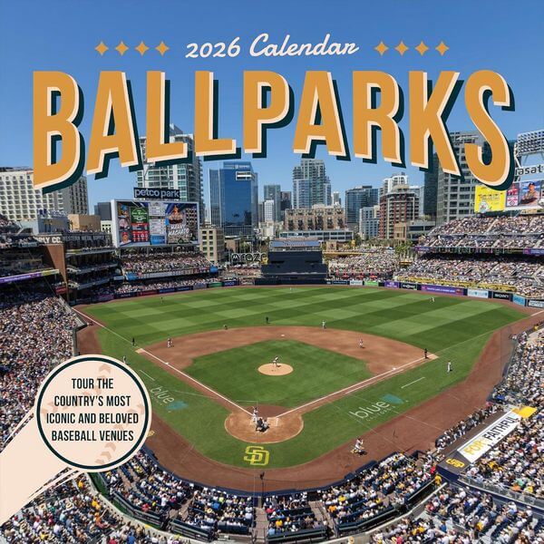 Ballparks 2026 Wall Calendar
