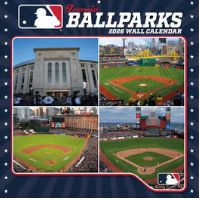 MLB Iconic Ballparks 2026 Wall Calendar