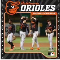 Baltimore Orioles 2026 Wall Calendar