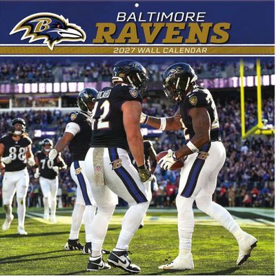 NFL Baltimore Ravens 2027 Wall Calendar