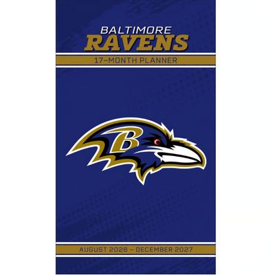 NFL Baltimore Ravens 17 Month 2027 Pocket Planner