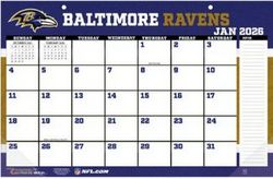 NFL Baltimore Ravens Small 2026 Desk Pad