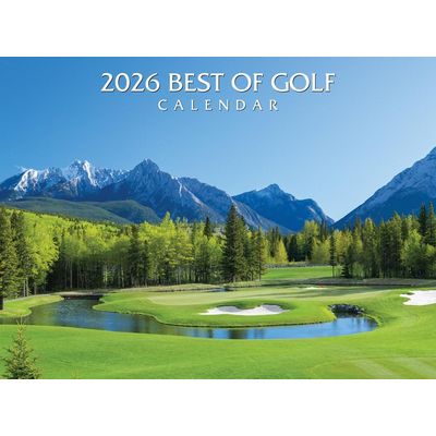 Best of Golf 2026 Wall Calendar