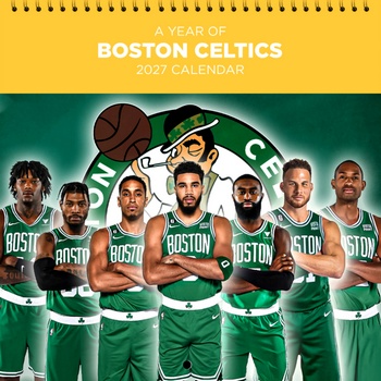 Boston Celtics 2027 Wall Calendar
