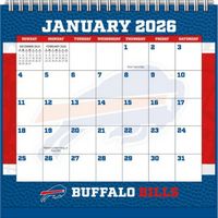 Buffalo Bills 2026 Easel Desk Calendar