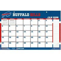 NFL Buffalo Bills 2026 Small Desk Pad Calendar