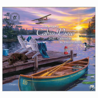 Cabin View 2027 Wall Calendar
