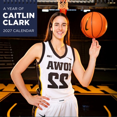 Caitlin Clark 2027 Wall Calendar