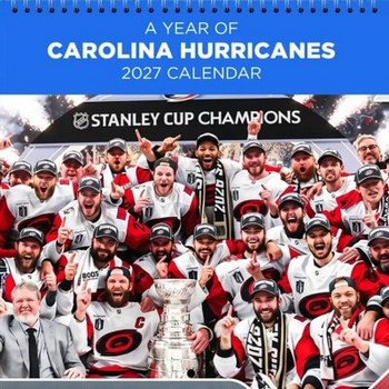 Carolina Hurricanes 2027 Wall Calendar
