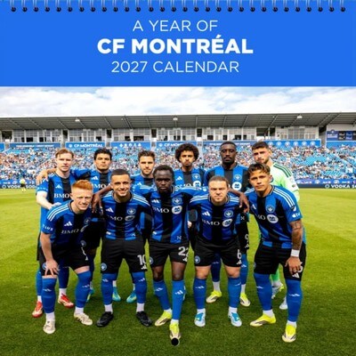 CF Montréal 2027 Wall Calendar