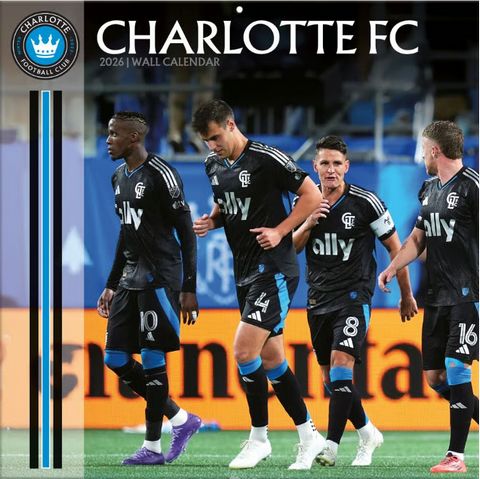 Charlotte FC 2026 Wall Calendar