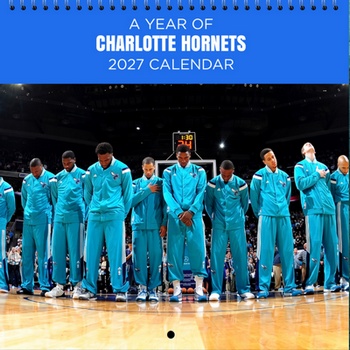 Charlotte Hornets 2027 Wall Calendar