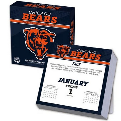 NFL Chicago Bears 2027 Desk Calendar
