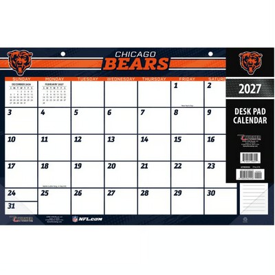 NFL Chicago Bears 2027 Desk Pad