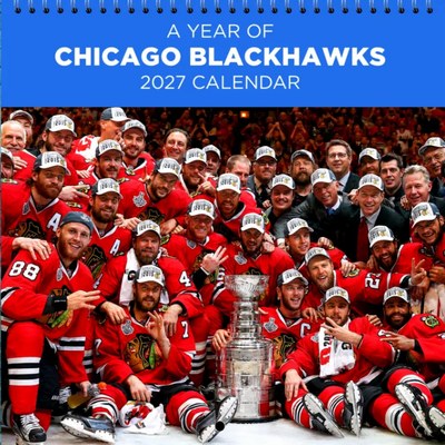 Chicago Blackhawks 2027 Wall Calendar