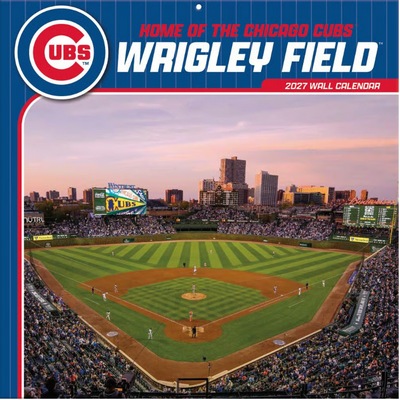 MLB Wrigley Field 2027 Wall Calendar