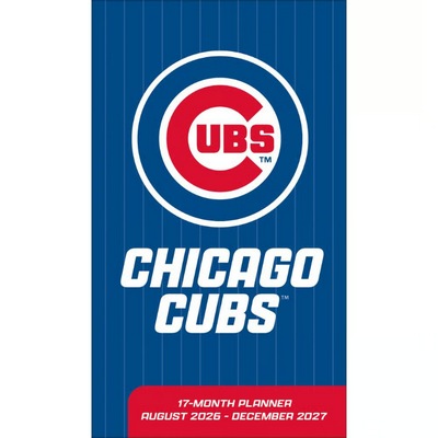 MLB Chicago Cubs 17 Month 2027 Pocket Planner