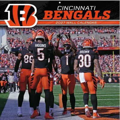 NFL Cincinnati Bengals 2027 Wall Calendar