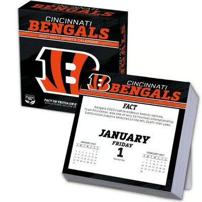 NFL Cincinnati Bengals 2027 Desk Calendar