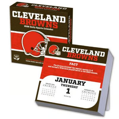 NFL Cleveland Browns 2026 Desk Calendar