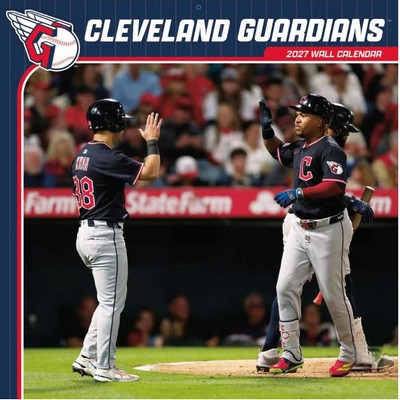 Cleveland Guardians 2027 Wall Calendar