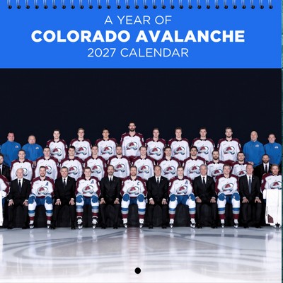 Colorado Avalanche 2027 Wall Calendar