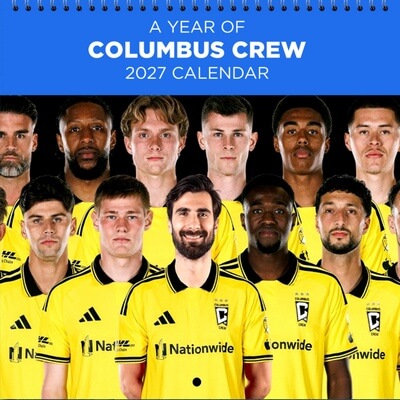 Columbus Crew 2027 Wall Calendar