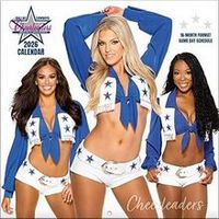 NFL Dallas Cowboys Cheerleaders 2026 Wall Calendar